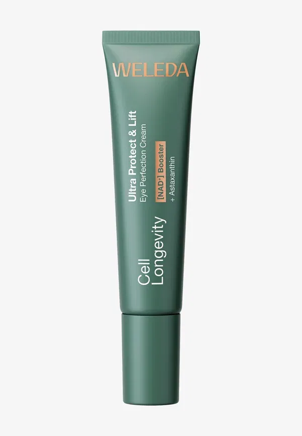 Крем для глаз с NAD+ booster Cell longevity ultra protect & lift eye cream Weleda 15 мл