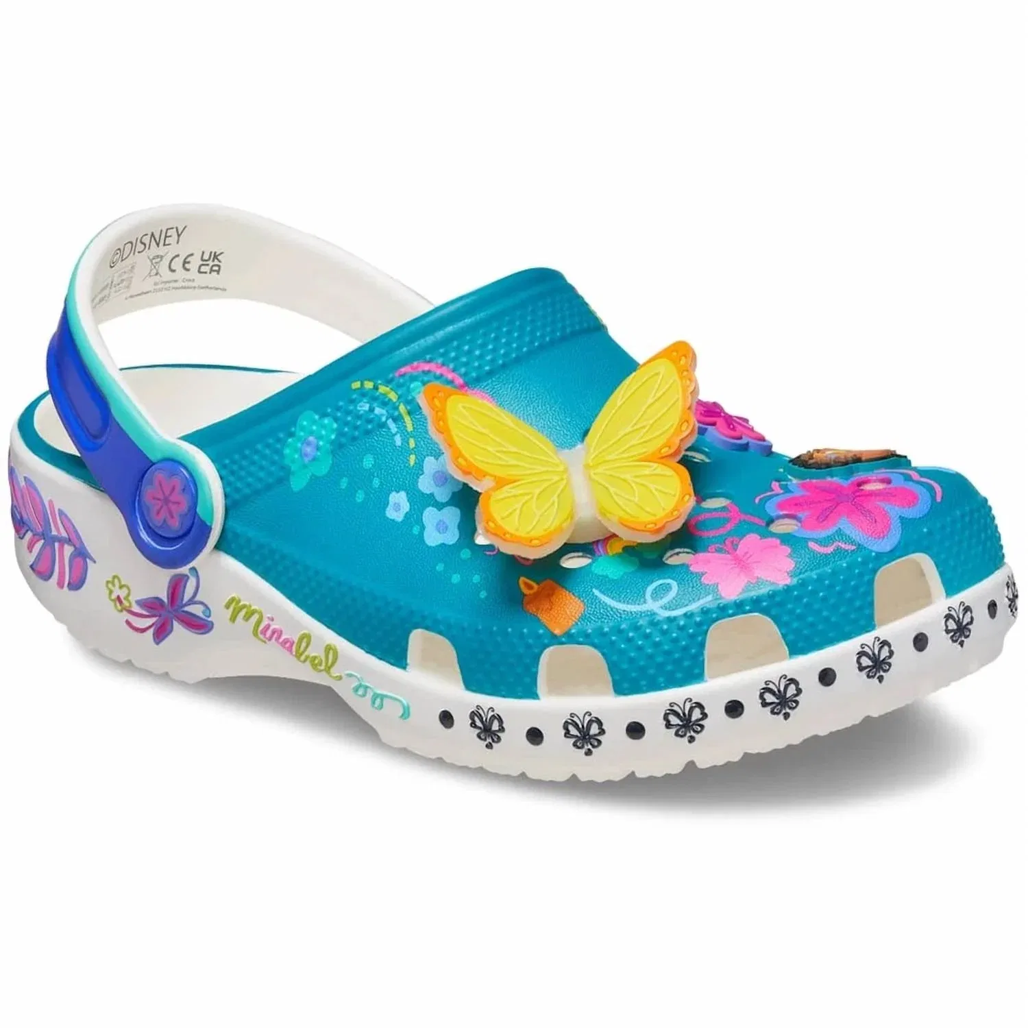 Детские клоги для девочек с поворотным ремешком Encanto Mirabel Crocs, Encanto Mirabel — фото 2