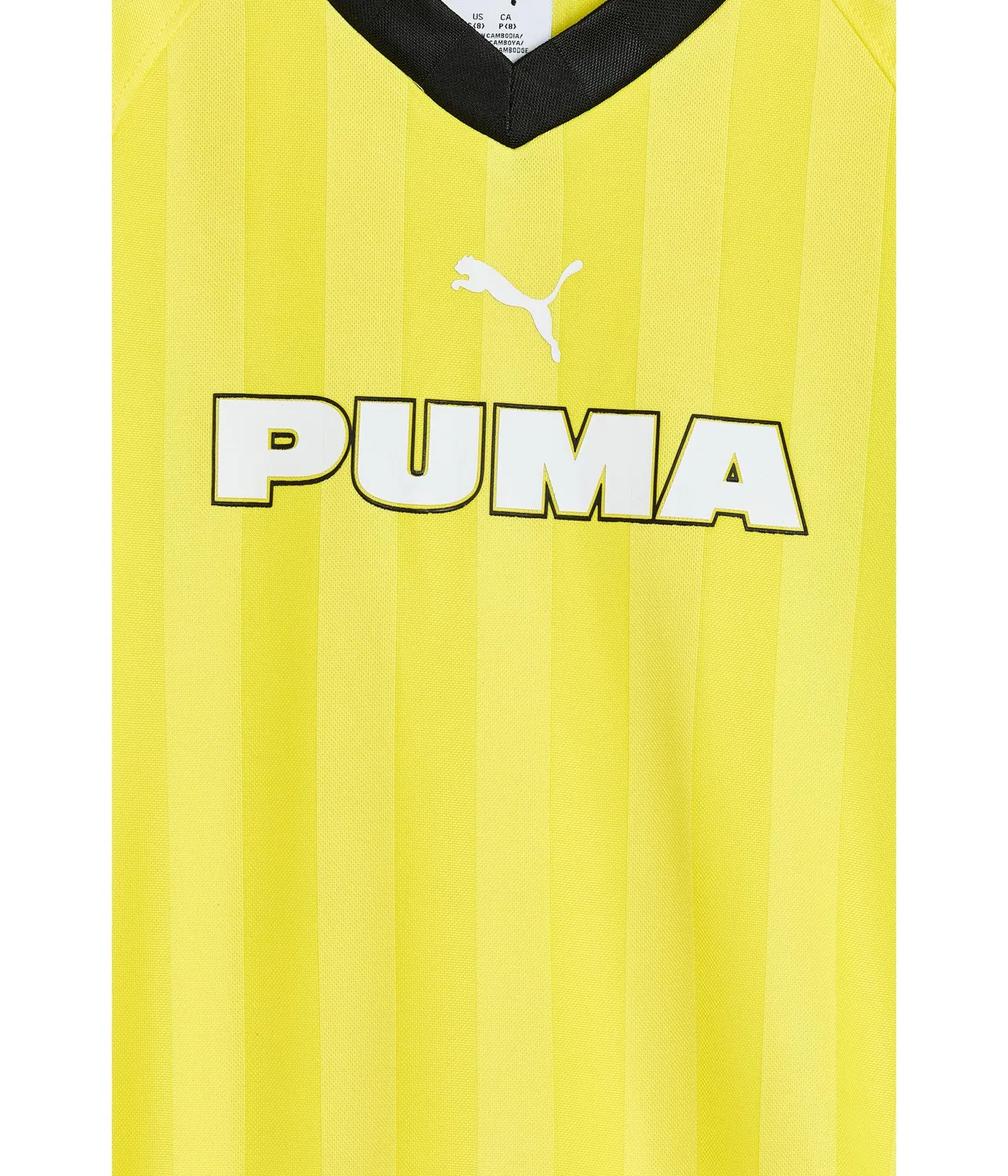 Футболка Showtime Pique - Футбол 2026 (для детей постарше) Puma Kids, Lemon Yellow — фото 3