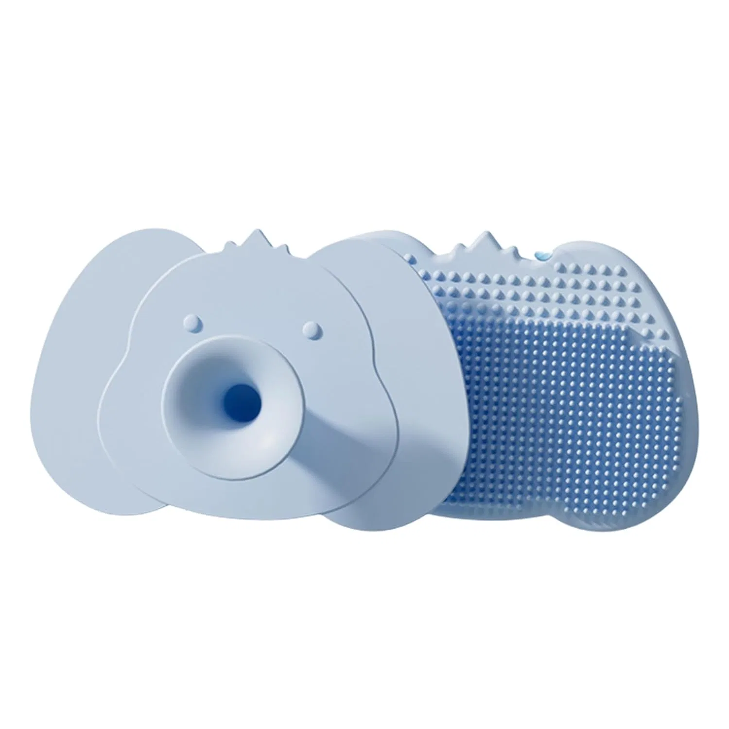 Силиконовая щетка для мытья головы для детей Xanorrg, Blue — фото 4