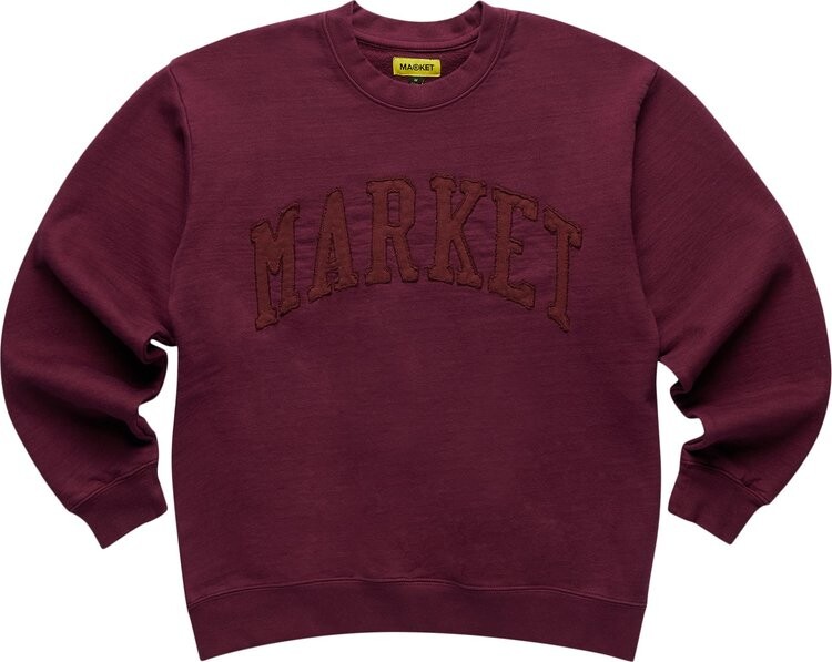 

Толстовка Market Vintage Wash Crewneck 'Crimson', красный