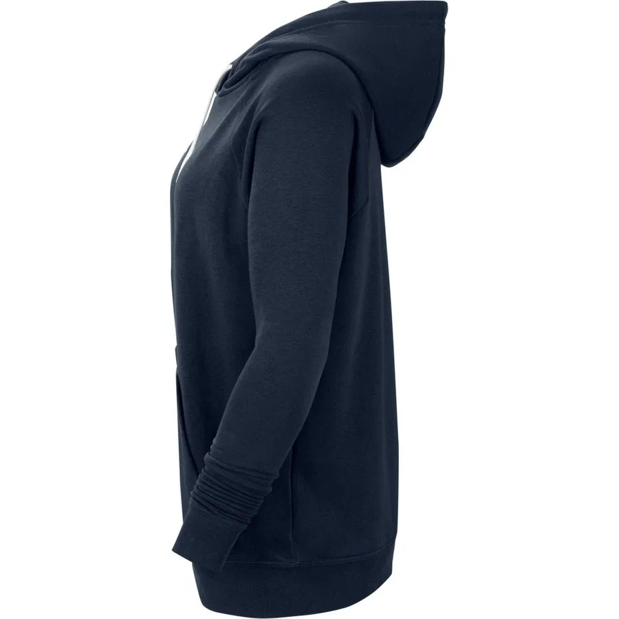 Женский свитшот-худи с капюшоном, флисовый, Nike Park Fleece Pullover, XL, Темно-синий — фото 2
