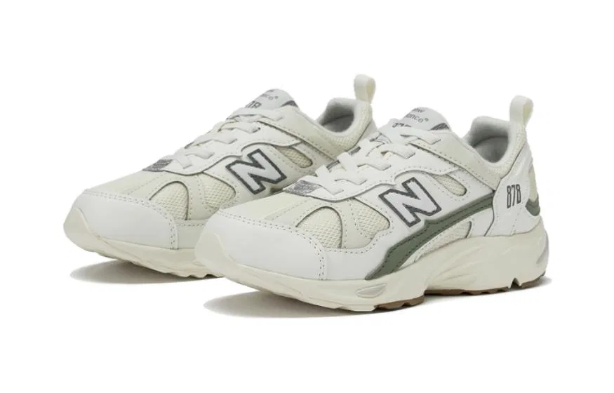 Детские кроссовки с амортизацией New Balance NB 878, Ecru — фото 3
