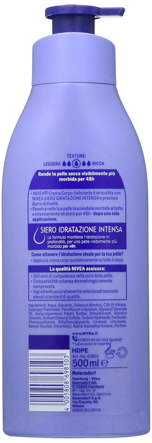Крем для тела Velvety, NIVEA, 500 мл — фото 2