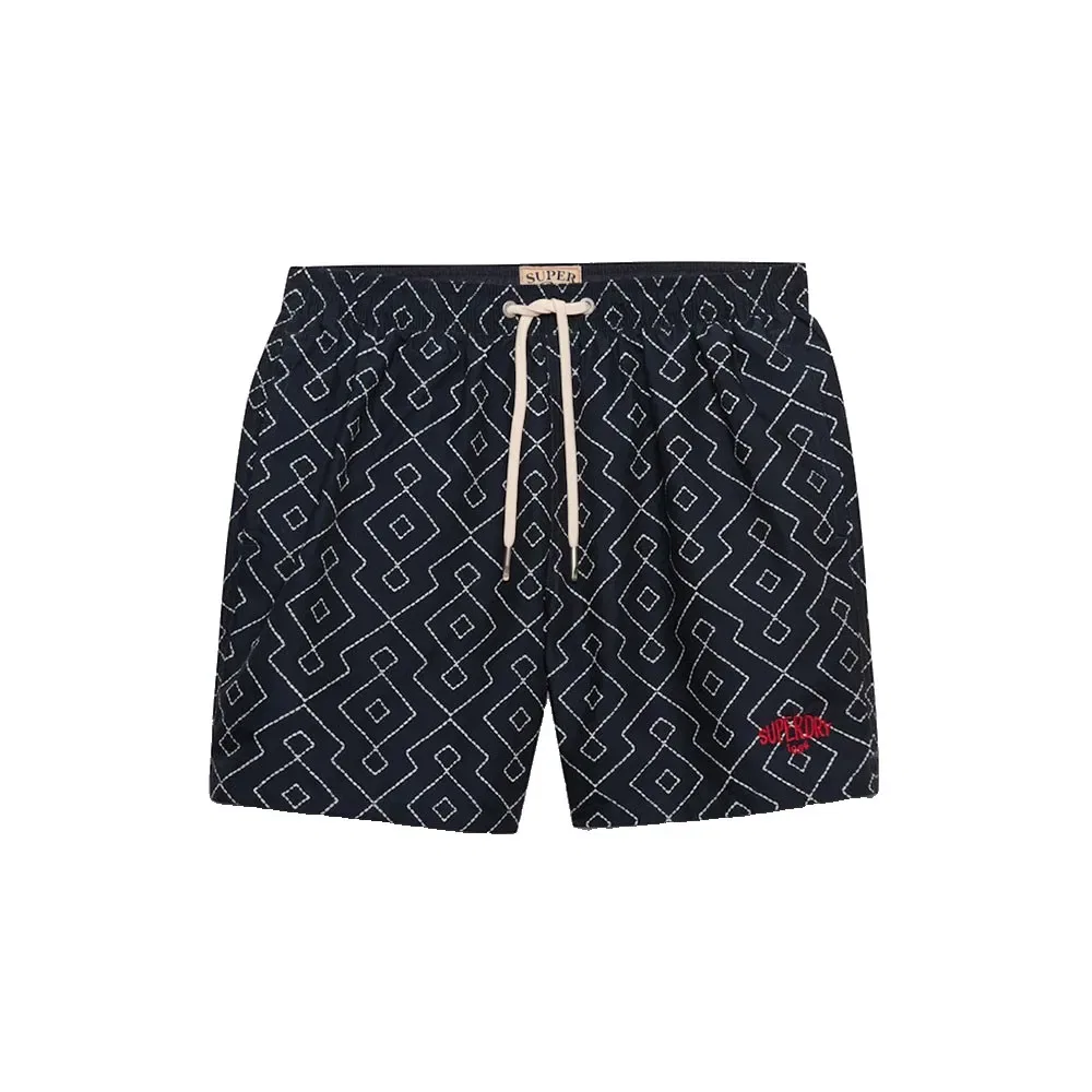 Плавки Premium Printed 15 Superdry, черный — фото 3