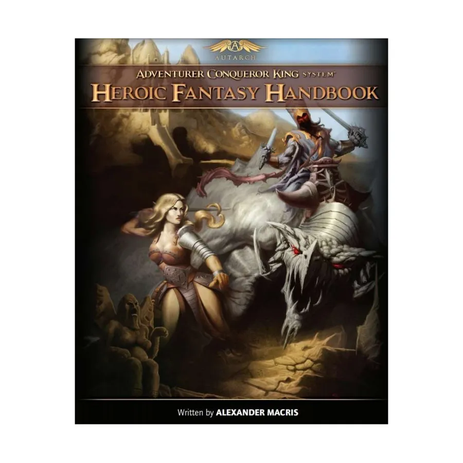 

Heroic Fantasy Handbook, Adventurer Conqueror King System, мягкая обложка