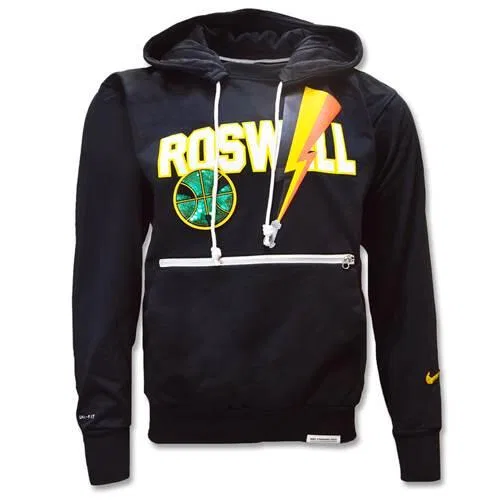 Мужской худи с капюшоном Roswell Rayguns Nike, Schwarz