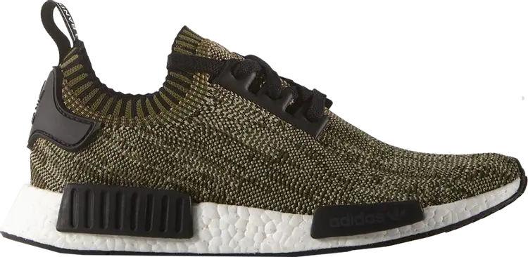 

Кроссовки Adidas NMD_R1 PK 'Olive Camo', зеленый