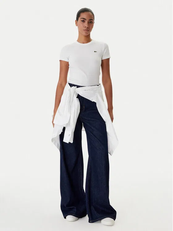 Футболка Lacoste Regular Fit, Белая — фото 2