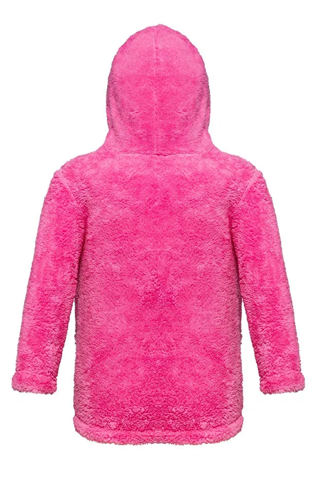 Детское для девочек куртка с капюшоном Etkimoda, Fuchsia — фото 2