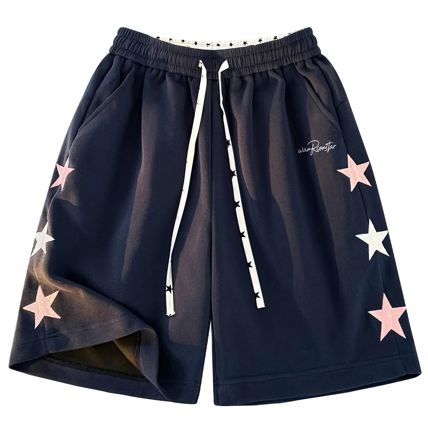 Детские шорты свободного кроя Navy Blue WARRIOR