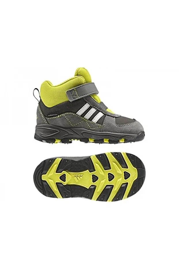 Детские ботинки для девочек с принтом Adidas, Khaki Orange