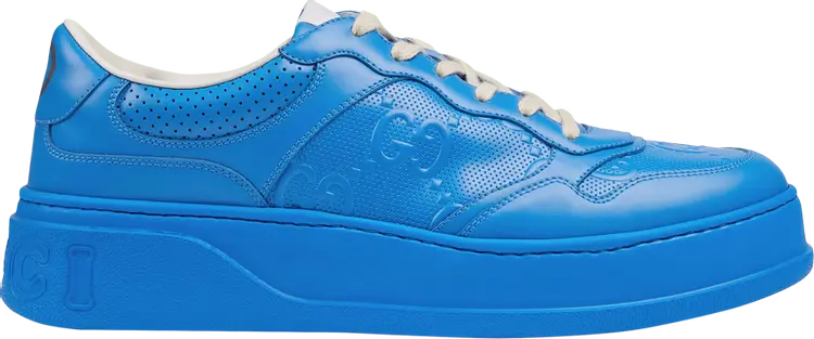 

Кроссовки Gucci GG Sneaker Bright Blue Embossed, синий