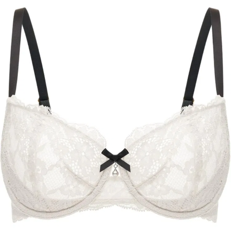 Женский бюстгальтер с легкой прозрачностью Victoria's Secret, Coconut White-Lightly Transparent Edition