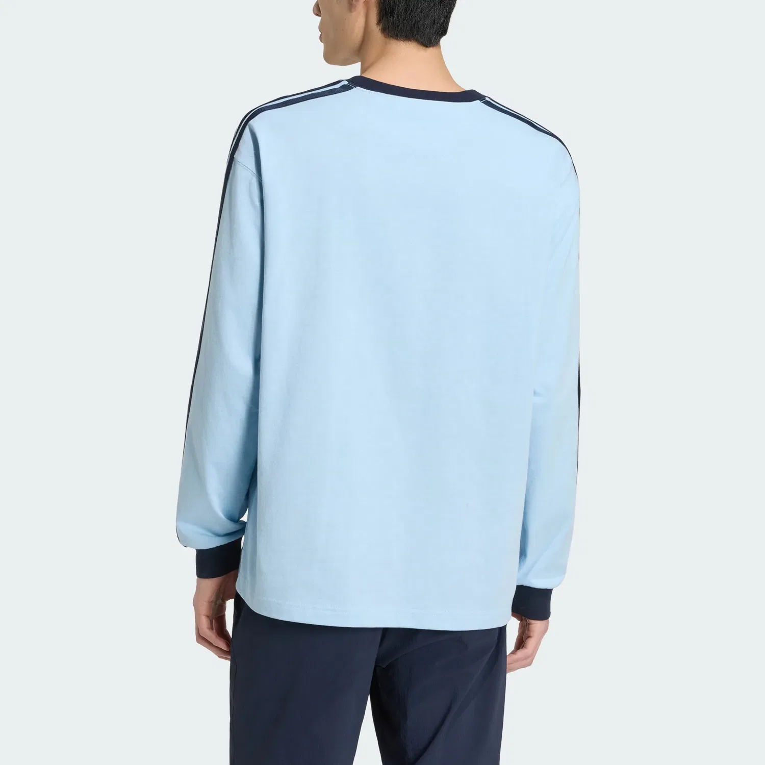 Мужская футболка с круглым вырезом Essentials Adidas, Blue — фото 4
