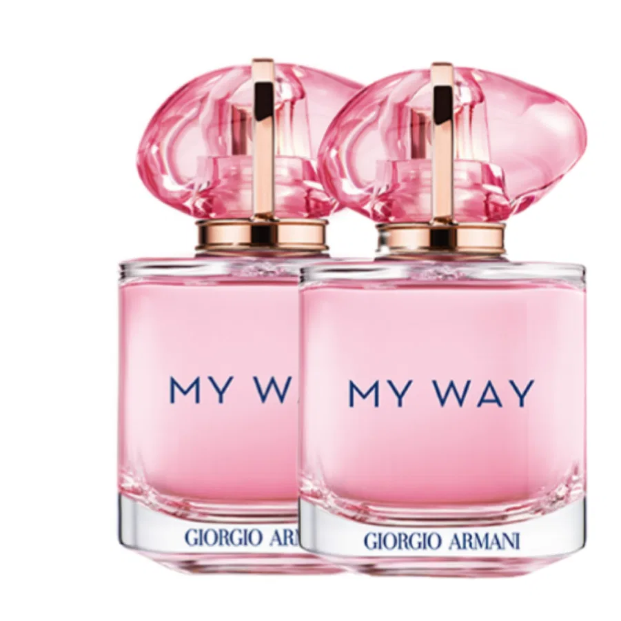 Пробник-набор ароматов Self Infinity Honey Pattern Eau De Parfum, 7 мл × 2, GIORGIO ARMANI, Multicolor