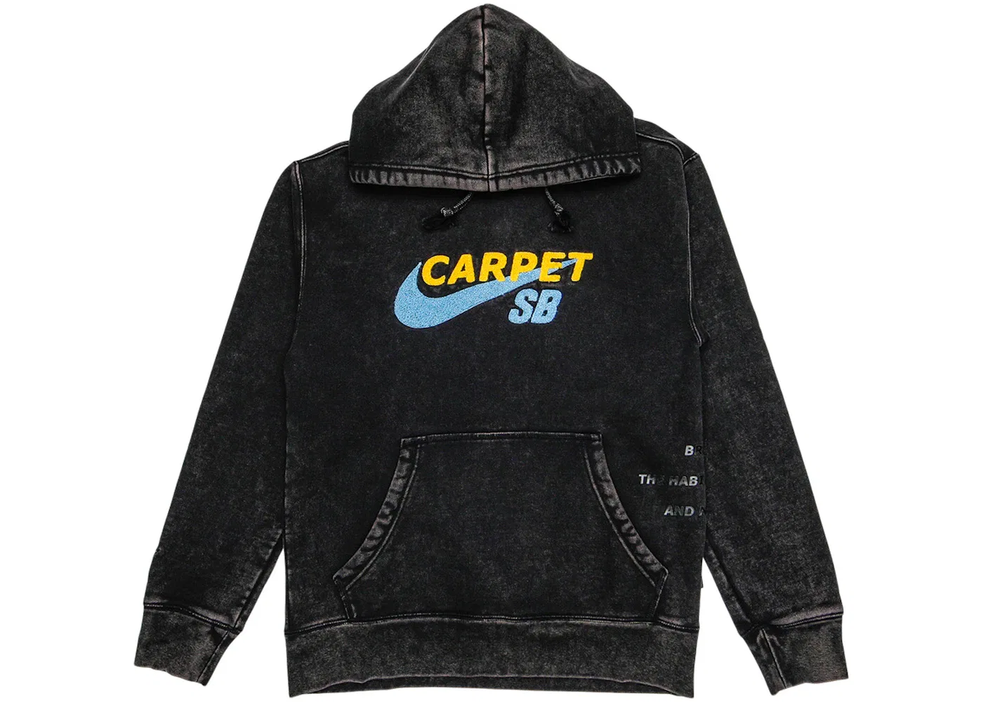 Мужская худи Nike SB x Carpet Company, Black