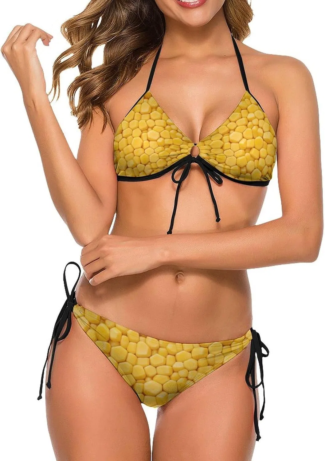 Женский бикини треугольный с кукурузой Generic, Style1