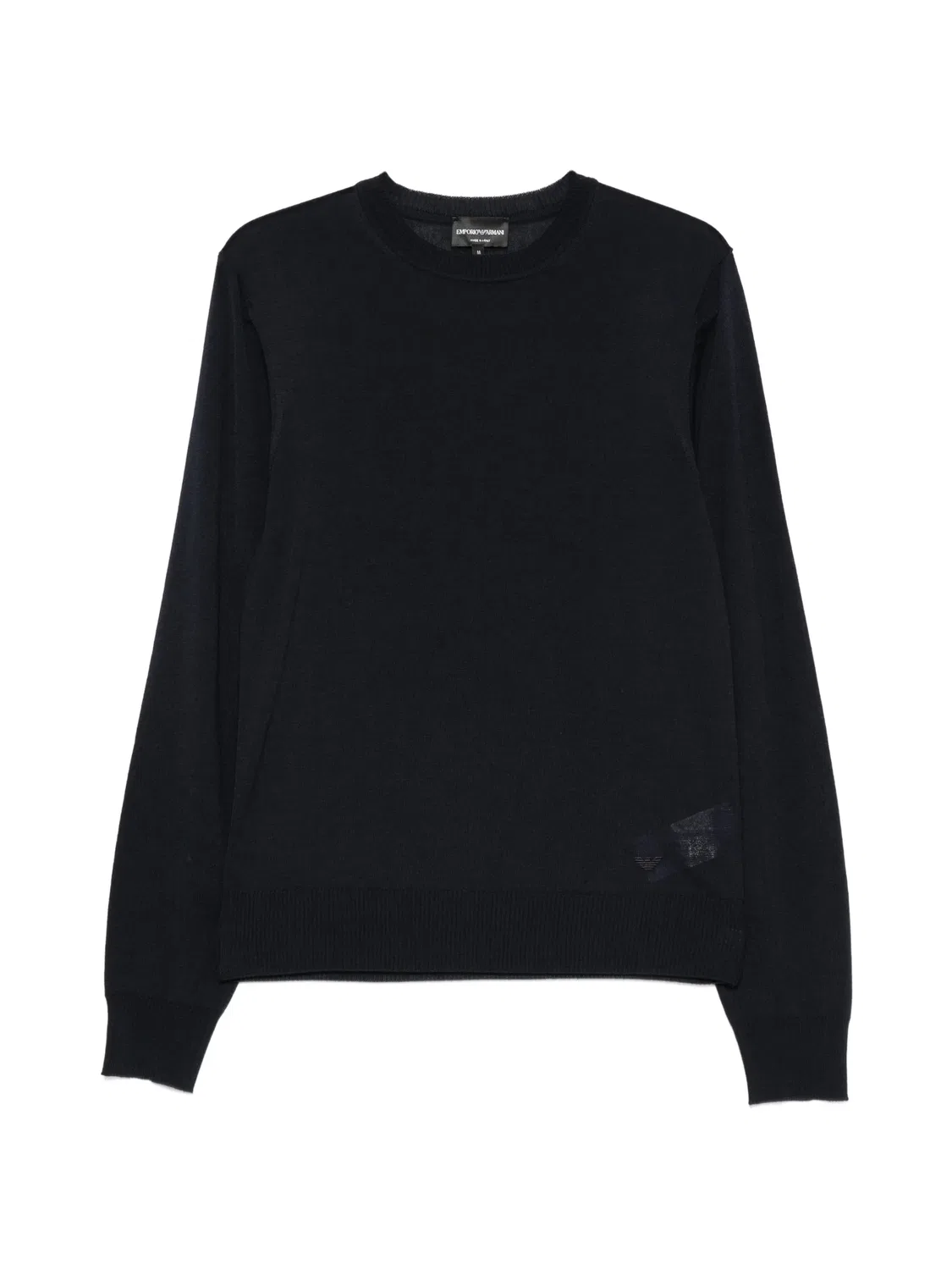 Emporio Armani Джемпер с круглым вырезом, синий