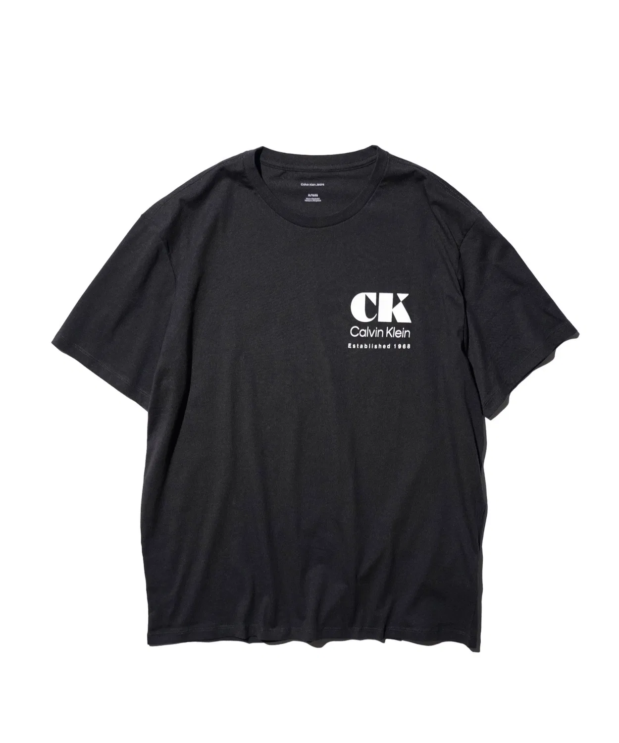 Футболка с принтом PRINTED LOGO TEE Calvin Klein, Black