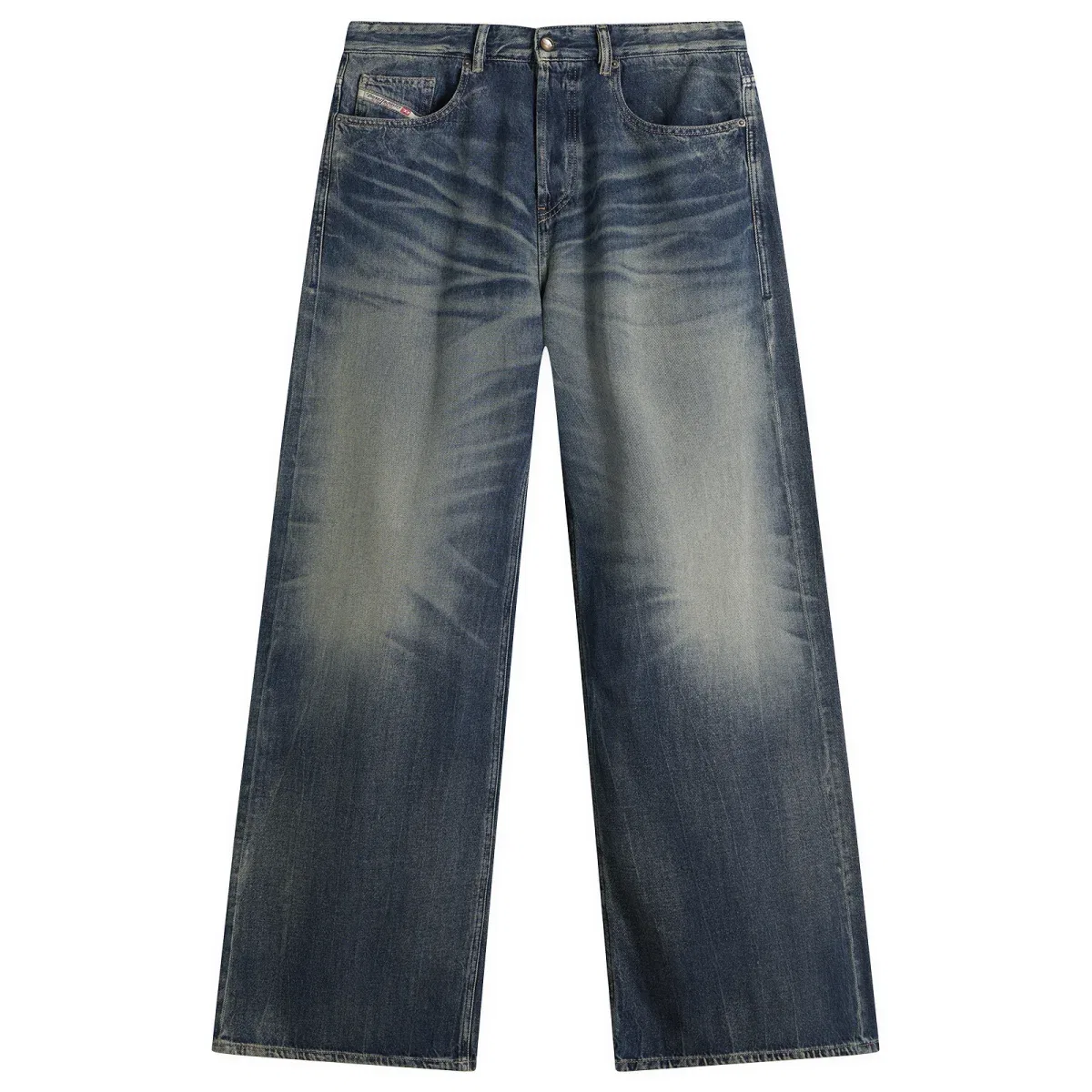 Джинсы широкие D-Rise Diesel, Blue