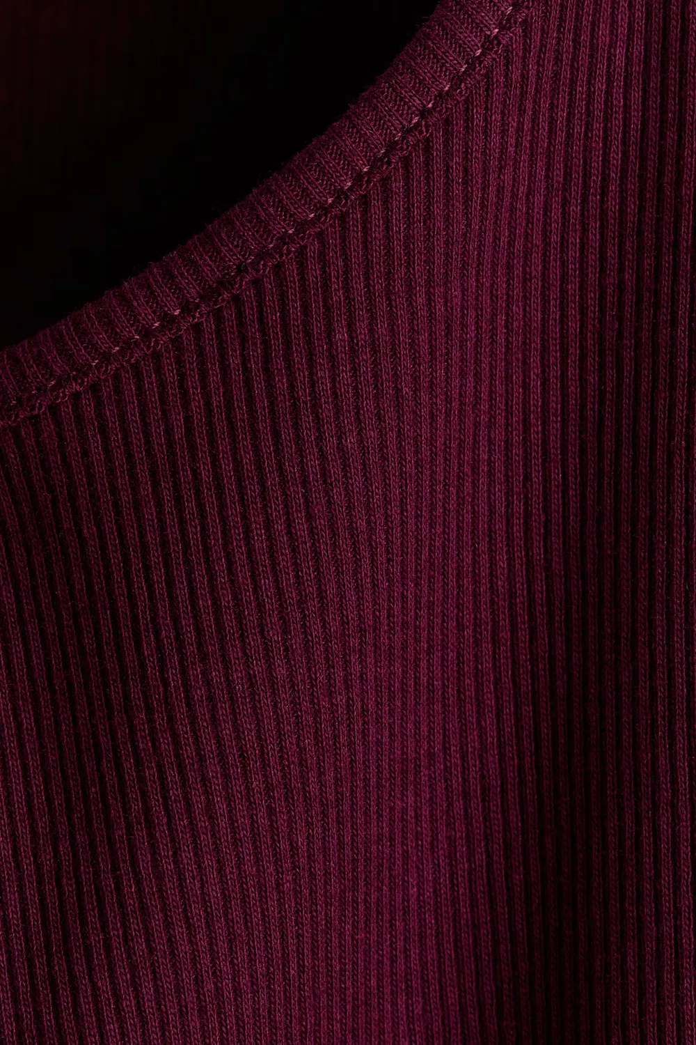 Комплект из двух хлопковых рубашек с оборками H&M, Rosa/Dunkles Pflaumenrot — фото 3