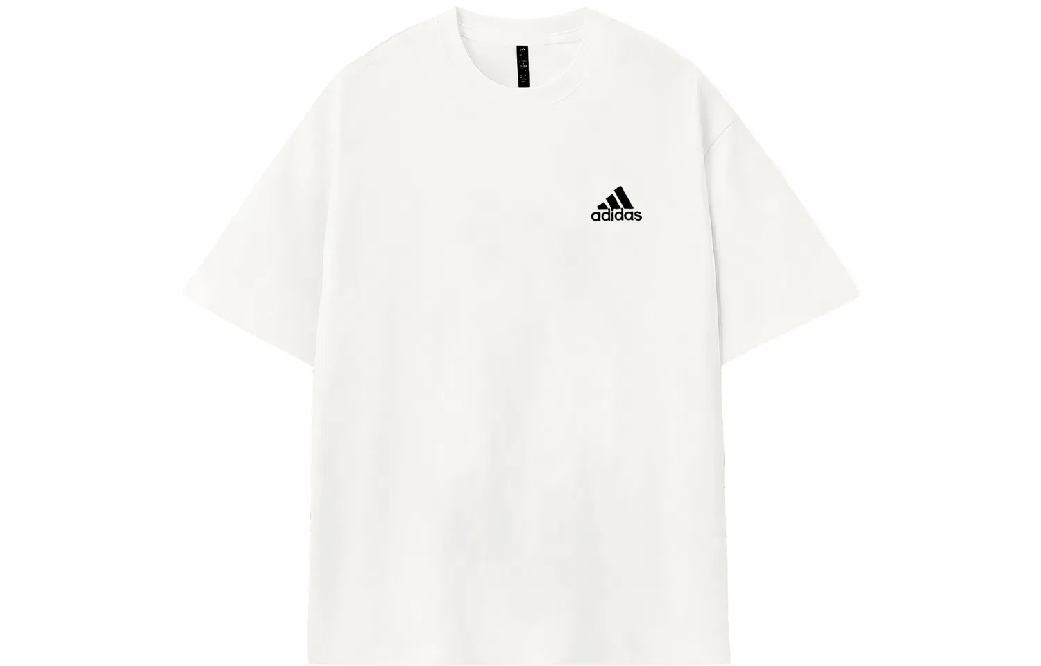 Женская футболка с коротким рукавом хлопковая Adidas MUST HAVES, Ecru — фото 4