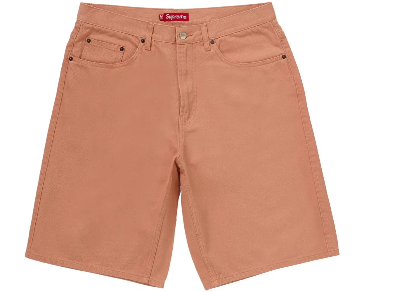 Мужские шорты с принтом Baggy Denim Short Supreme, Dusty Peach