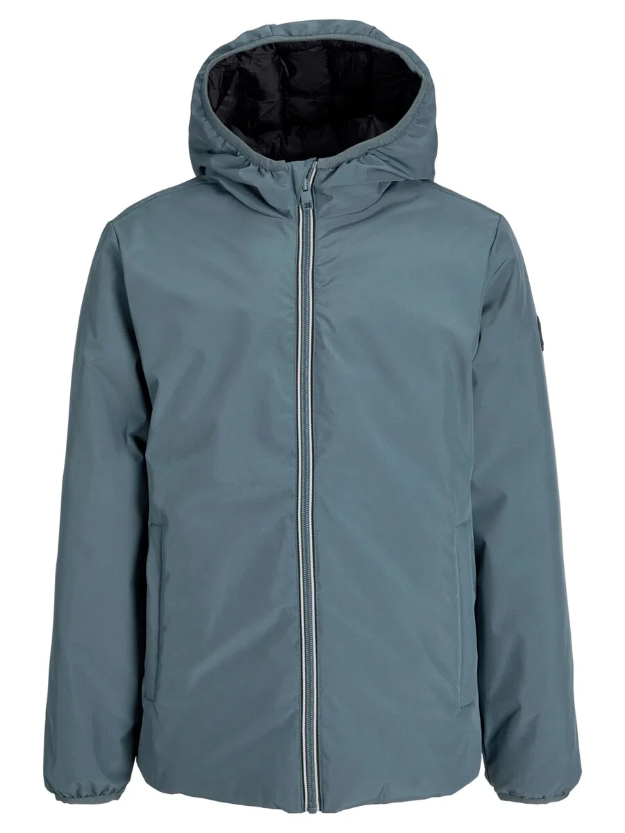 Детская межсезонная куртка 'Norrebro' серого цвета Jack & Jones Junior