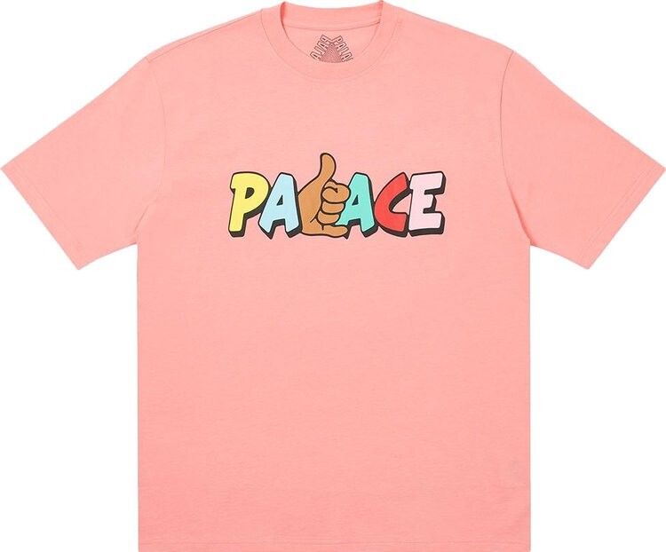 

Футболка Palace Shitfaced Shaka T-Shirt 'Pink', розовый