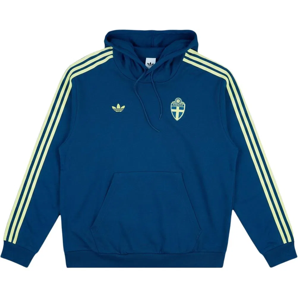 Детский худи с капюшоном Adidas Originals, Blue
