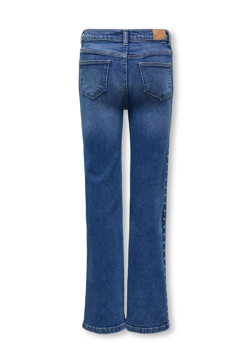 Kogjuicy hw wide star dnm azg557 - расклешенные джинсы Only Girls, Medium Blue Denim — фото 2