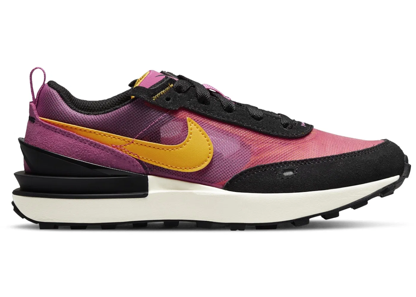 Детские кроссовки Lifestyle Nike Waffle One, Active Fuchsia/Black/Coconut Milk/University Gold