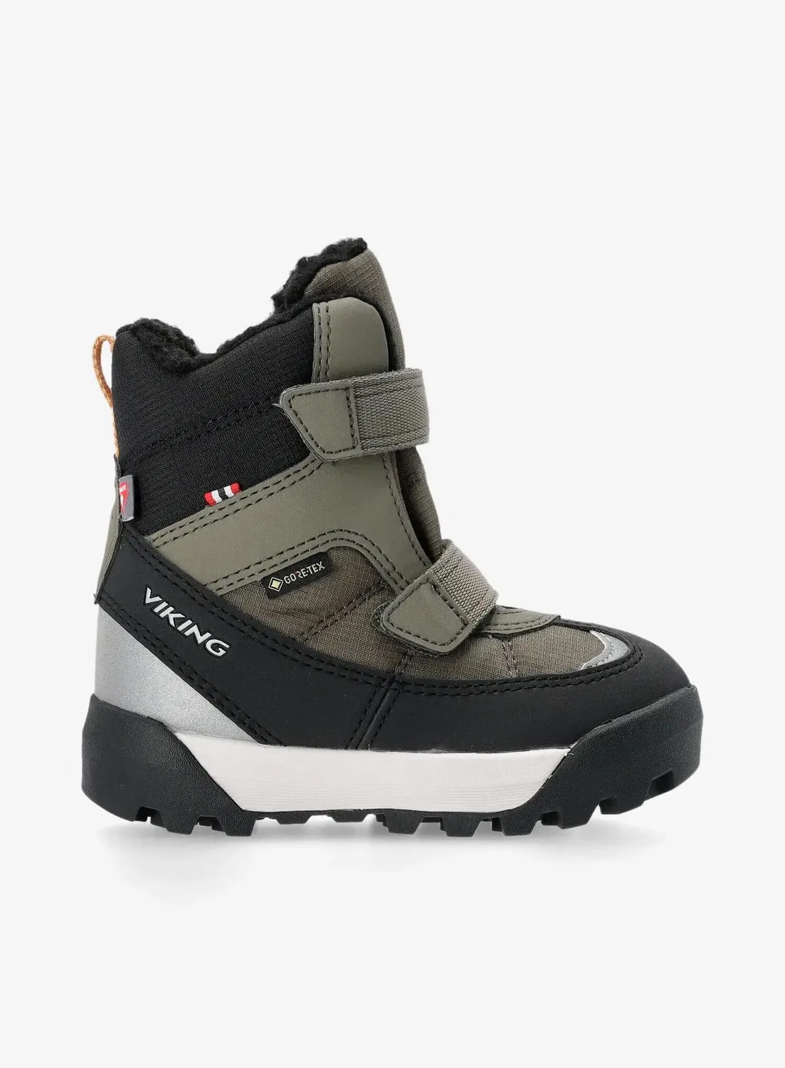 Детские снежные ботинки с мембраной GORE-TEX Expower Warm GTX 2V Viking, Olivgrun