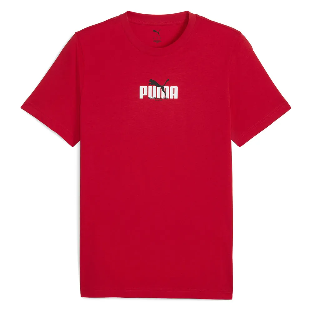 

Футболка с коротким рукавом Puma Graphic Wording, красный