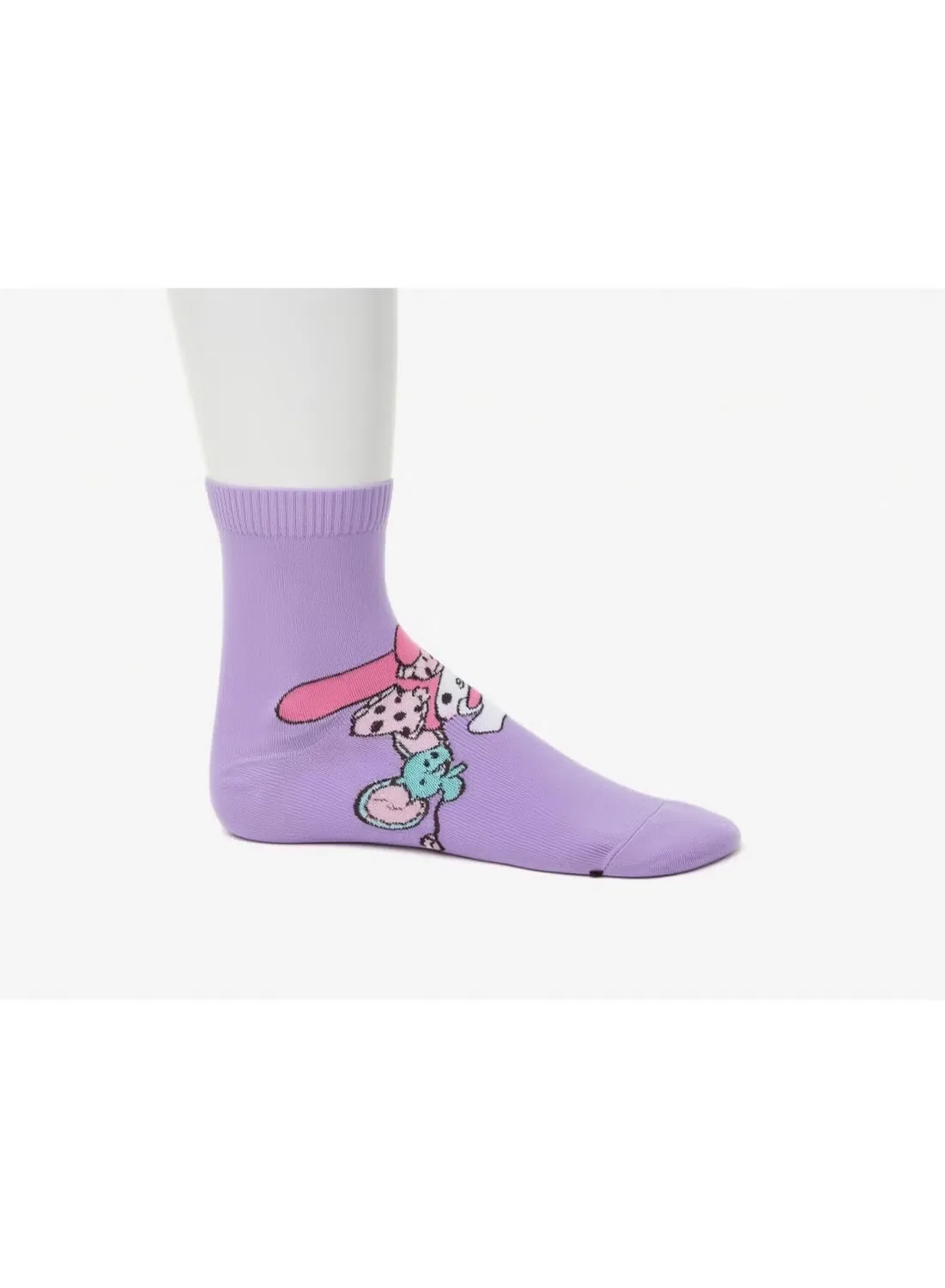 Носки-следки хлопковые 3 пары My Melody, мультиколор — фото 3