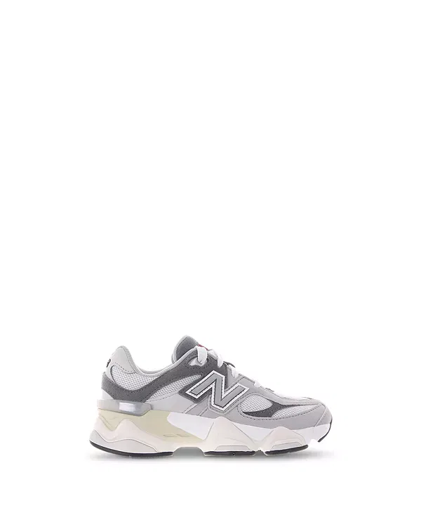 Детские кроссовки для мальчиков на шнуровке 9060 New Balance, Raincloud — фото 2