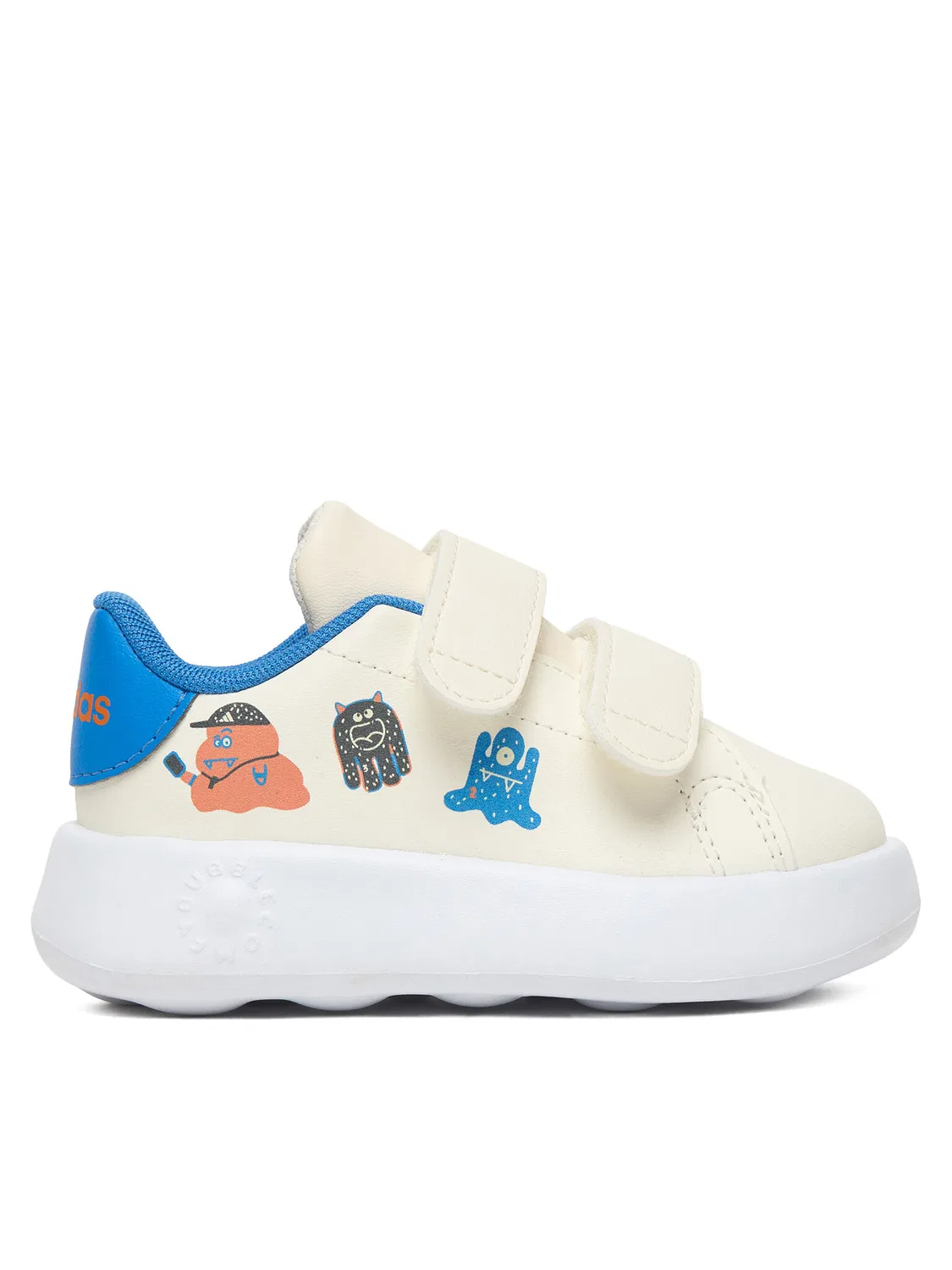 Кроссовки для девочки Advantage Cf Adidas, кремовый