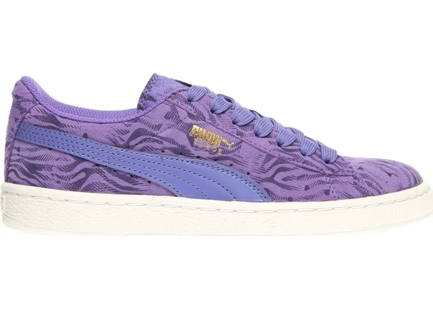 Детские кроссовки с замшевым верхом Puma Suede Classic, Purple/Purple