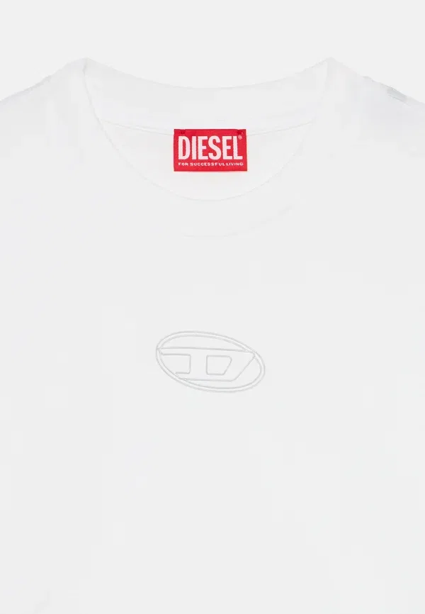 Простая футболка Diesel, белый — фото 4