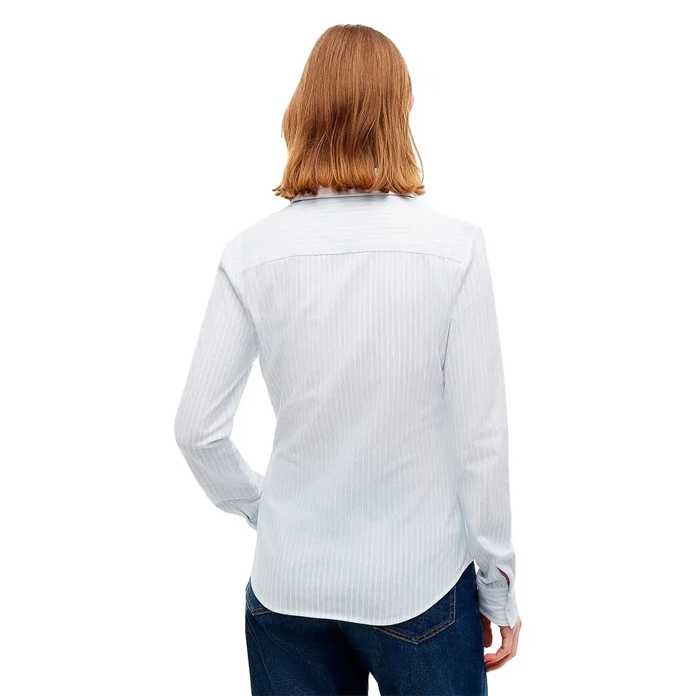 Женская рубашка с длинным рукавом Tommy hilfiger 1985 Slim Fit, Blue — фото 2
