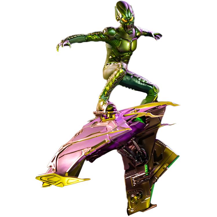 

Фигурки Marvel Characters MMS 630 Человек-паук No Heroes Left, Зелёный гоблин Hot Toys, Spider-Man: Homeless зеленый Devil