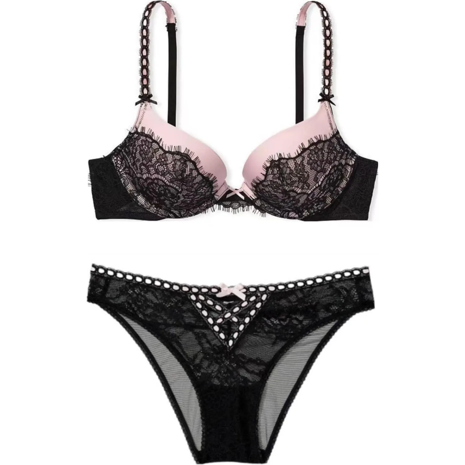 Victoria's Secret Комплект женского белья Black