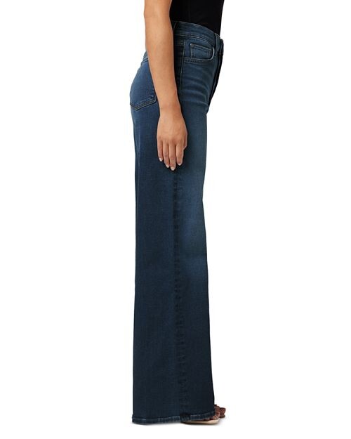 Широкие эластичные джинсы с высокой посадкой Mia Petite цвета Exhale Joe's Jeans, цвет Blue — фото 3