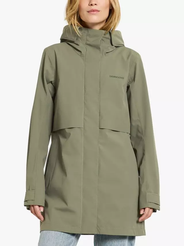 

Парка Didriksons Edith, цвет dusty/olive