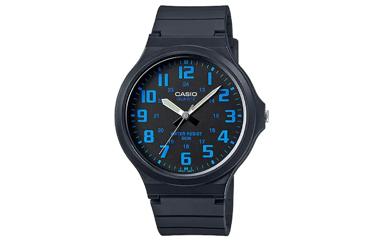 

Мужские черные часы MW240-2BV CASIO