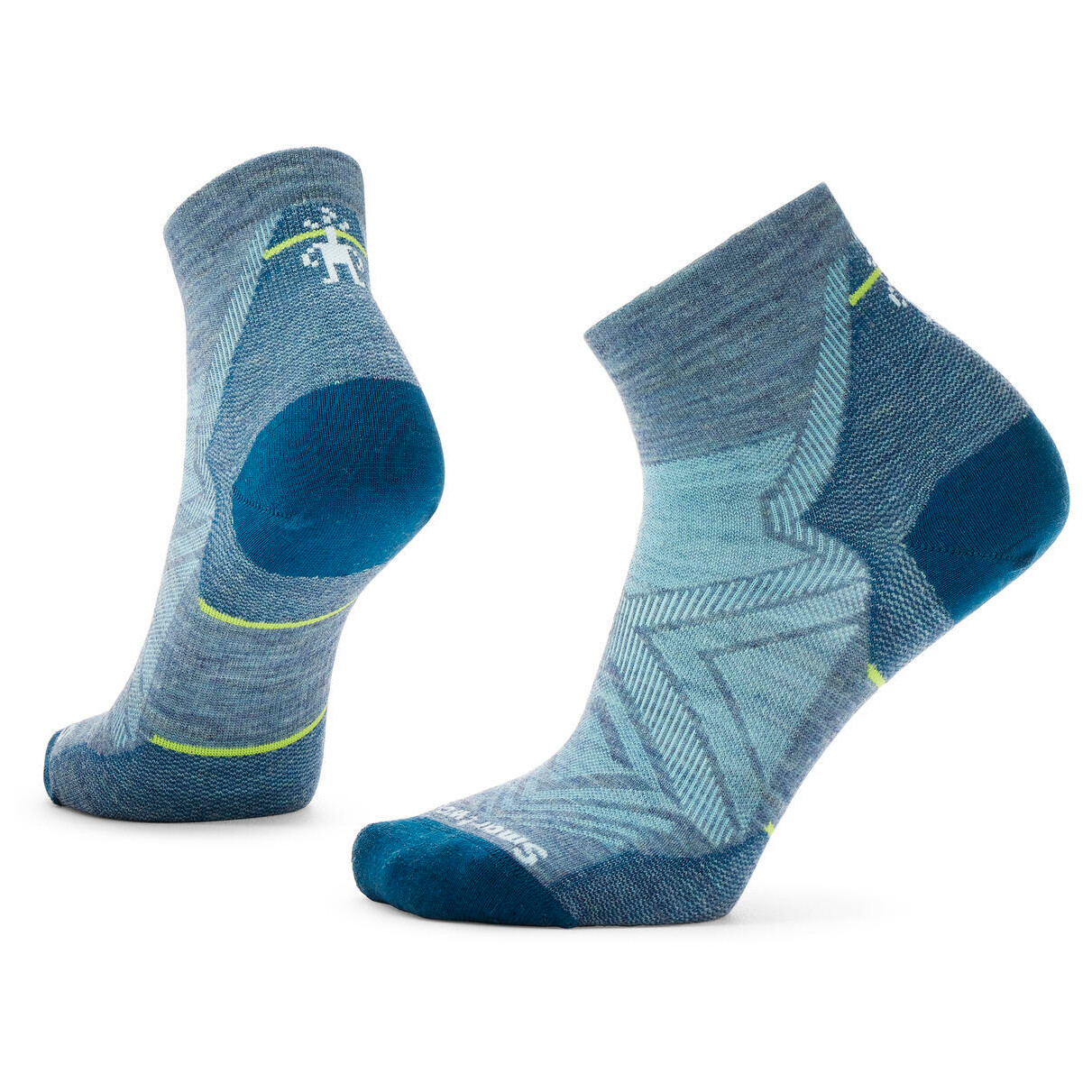 

Носки для бега Smartwool Run Zero Cushion Ankle, цвет Pewter Blue