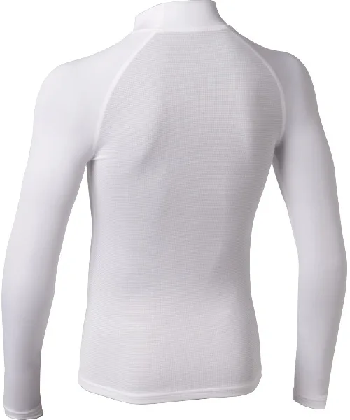 Детская компрессионная футболка Heatgear Armour UNDER ARMOUR с длинным рукавом черная — фото 2