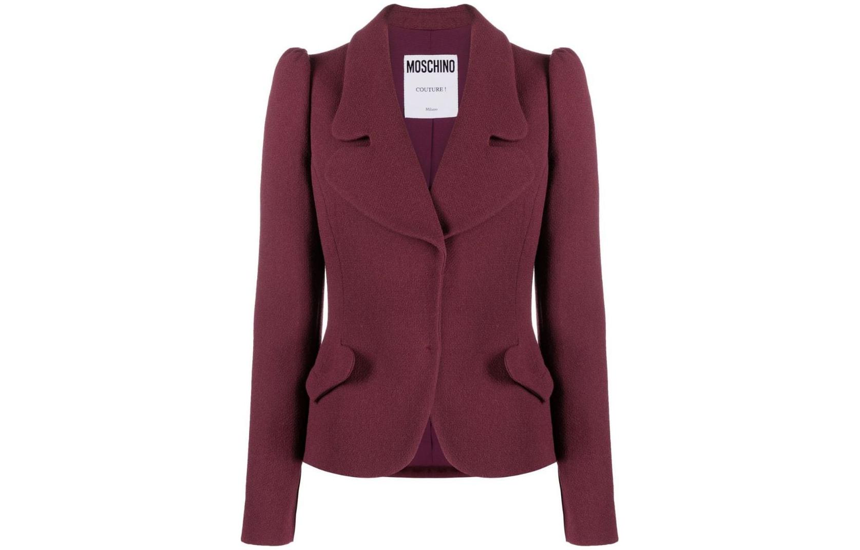 

MOSCHINO Женский деловой костюм бордовый, Burgundy