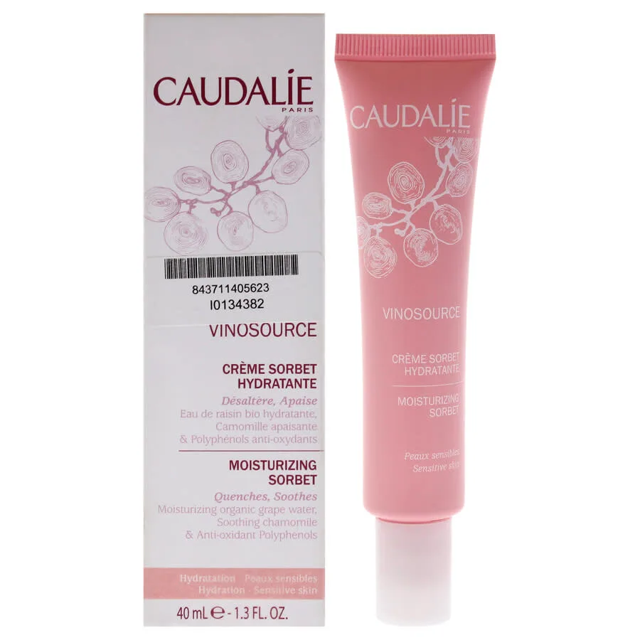 Крем-сорбет увлажняющий для женщин Caudalie Vinosource 1,3 унции (тестер) Уход за кожей 843711405623